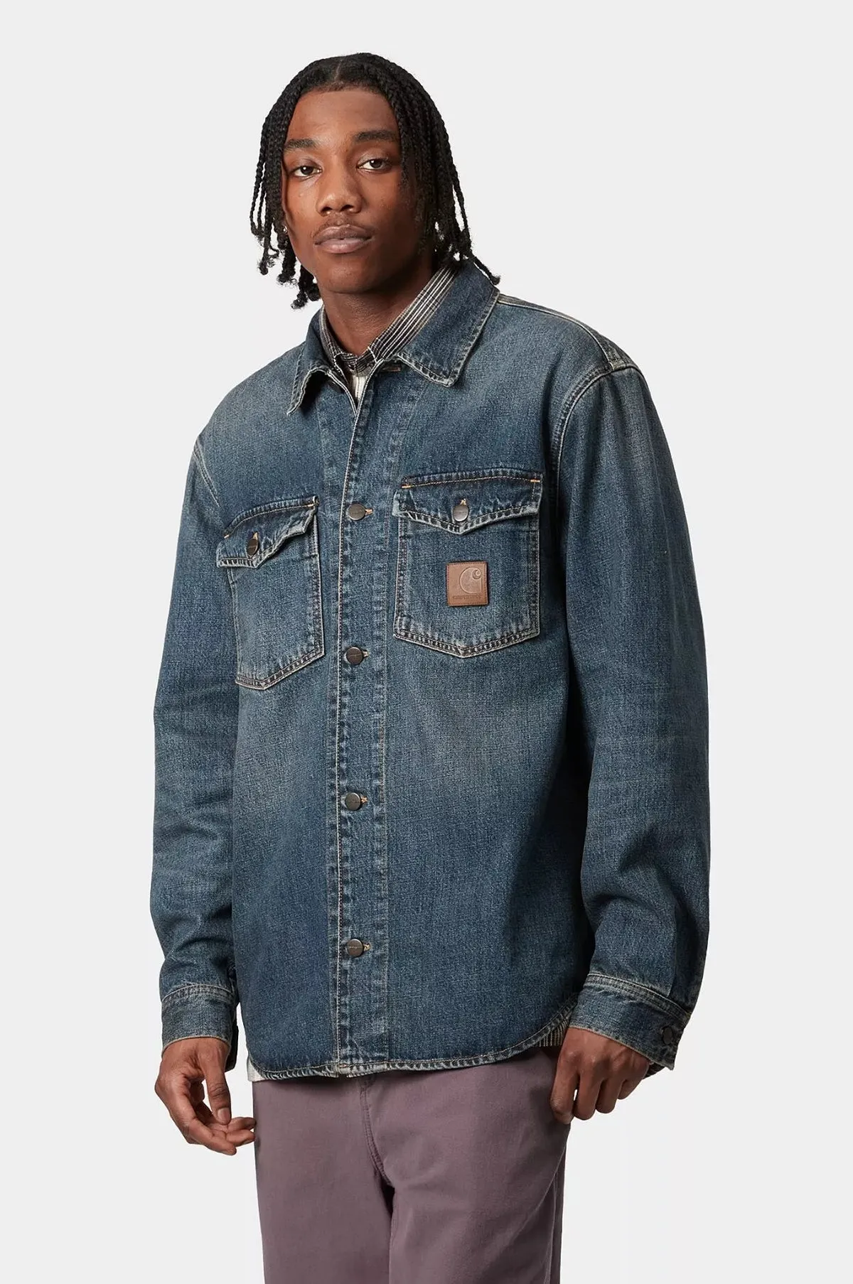 Lincoln Denim Shirt Blue