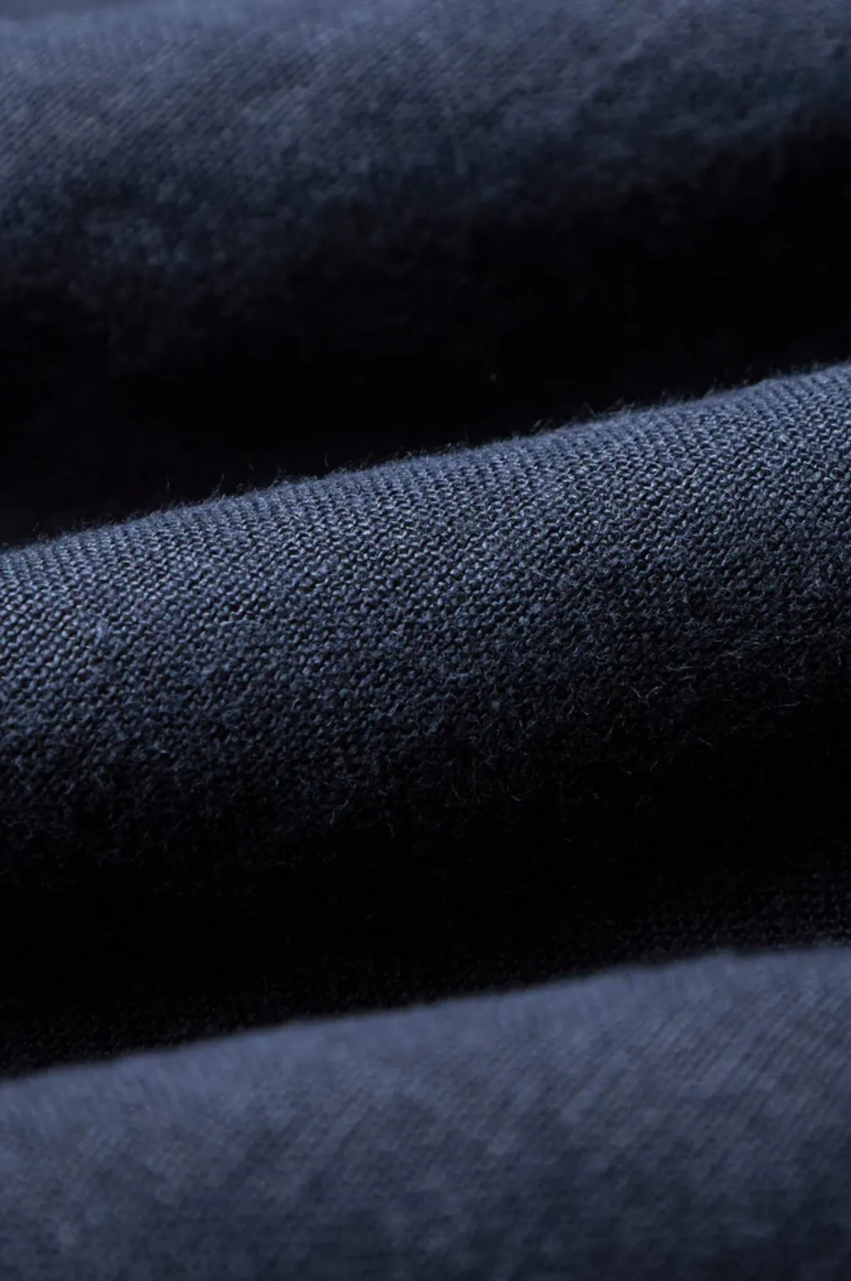 Linen Camp Collar Shirt Navy