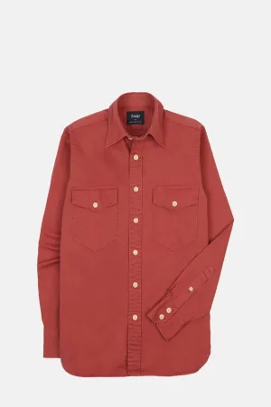 Long Point MKII Work Shirt Washed Red