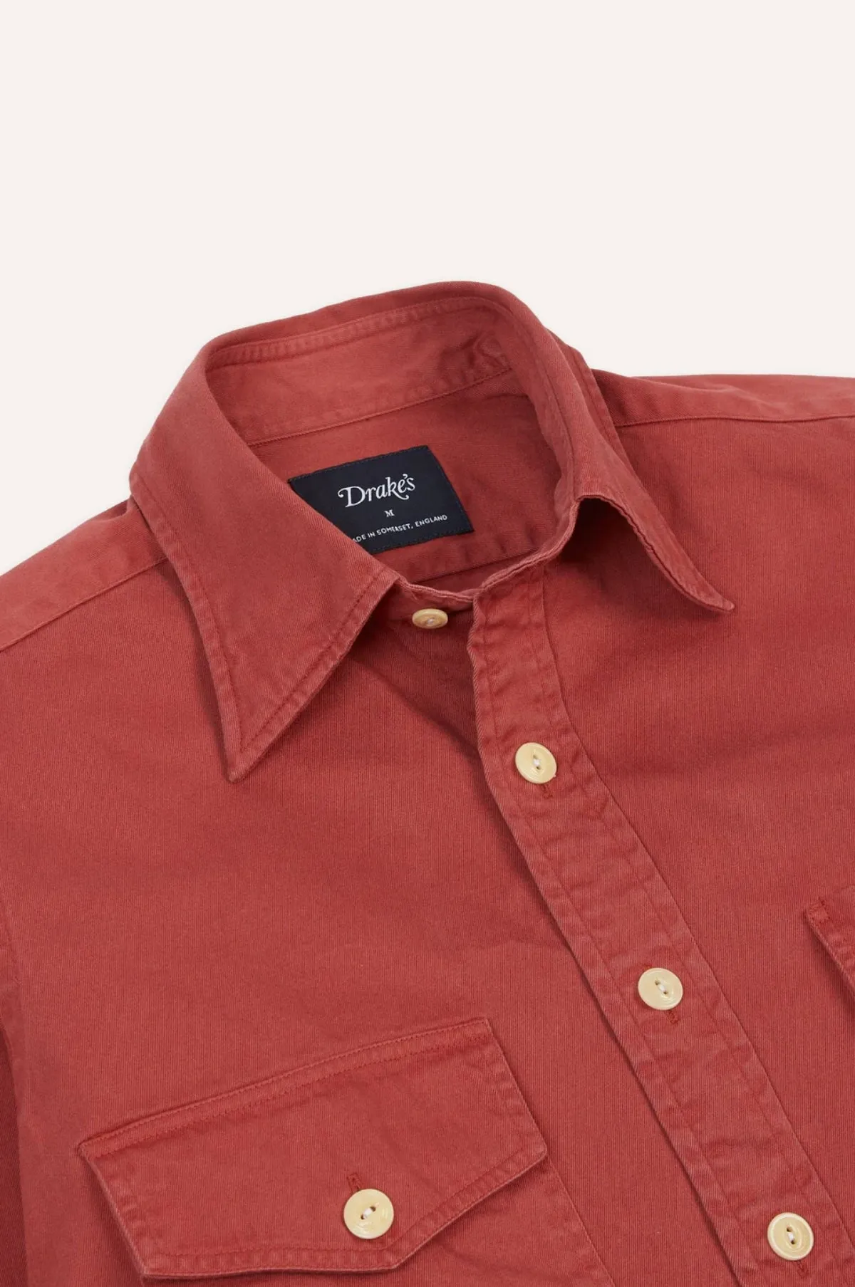 Long Point MKII Work Shirt Washed Red