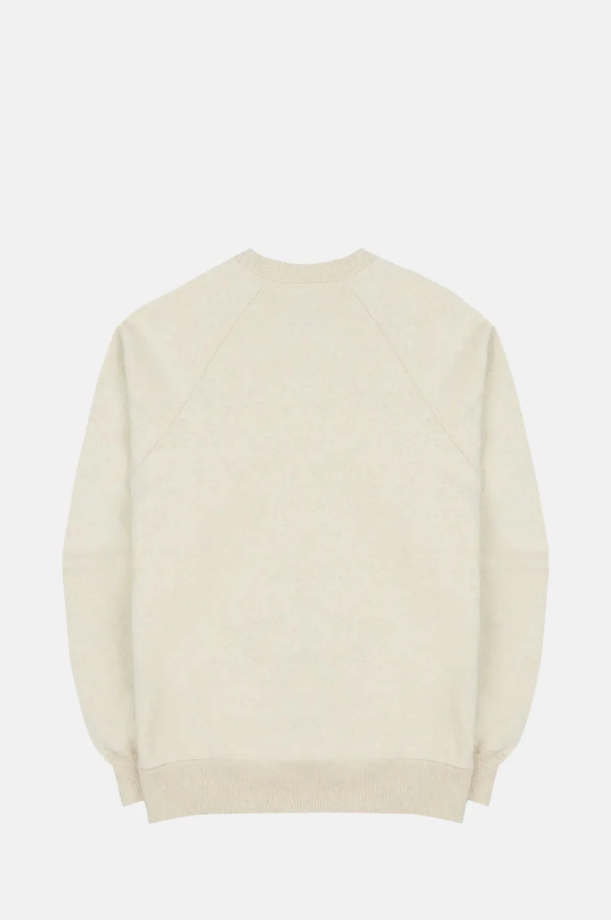 LS Cotton-Hemp Raglan Sweatshirt Ecru
