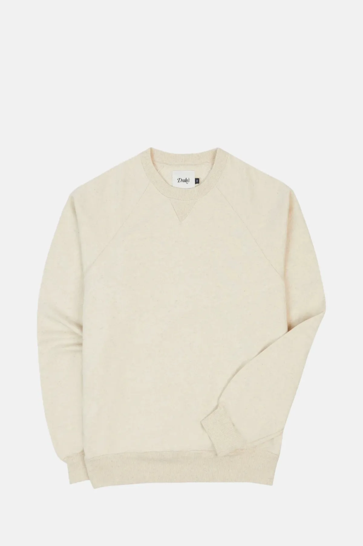 LS Cotton-Hemp Raglan Sweatshirt Ecru