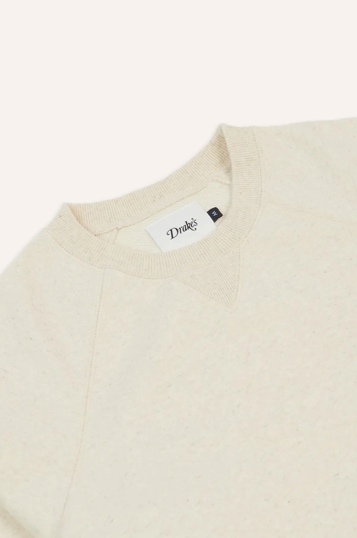 LS Cotton-Hemp Raglan Sweatshirt Ecru
