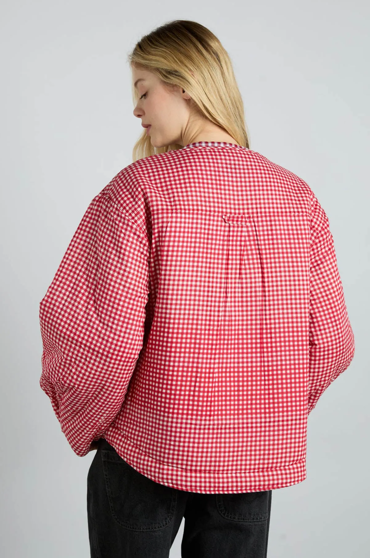 Macy Jacket Red Bandana