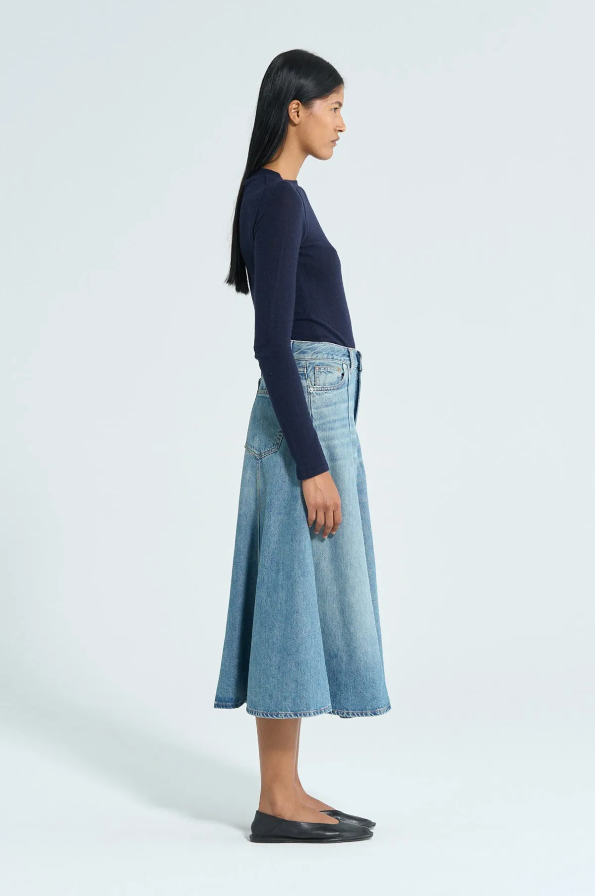 Mid Serenity Skirt Icon Blue