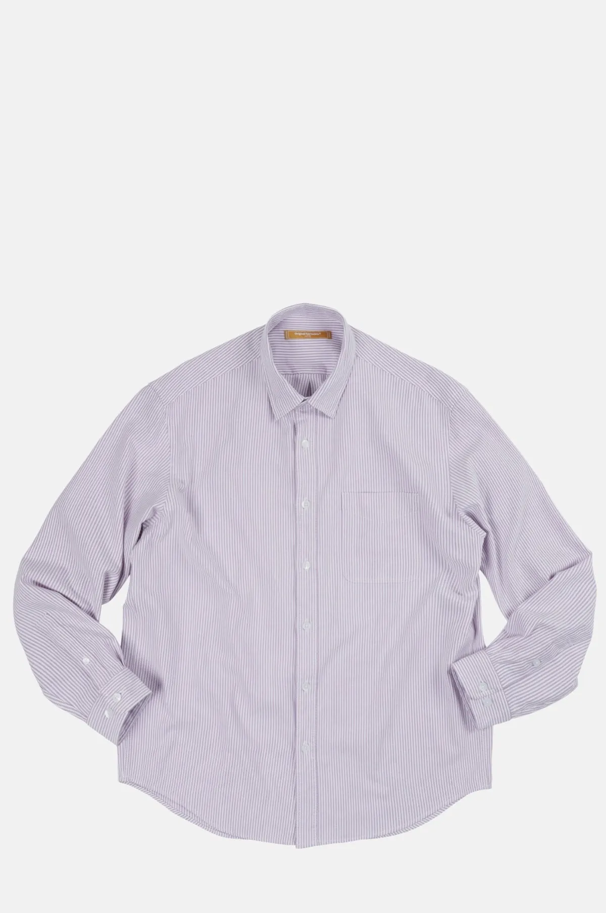 OG Stripe Oversized Shirt Purple