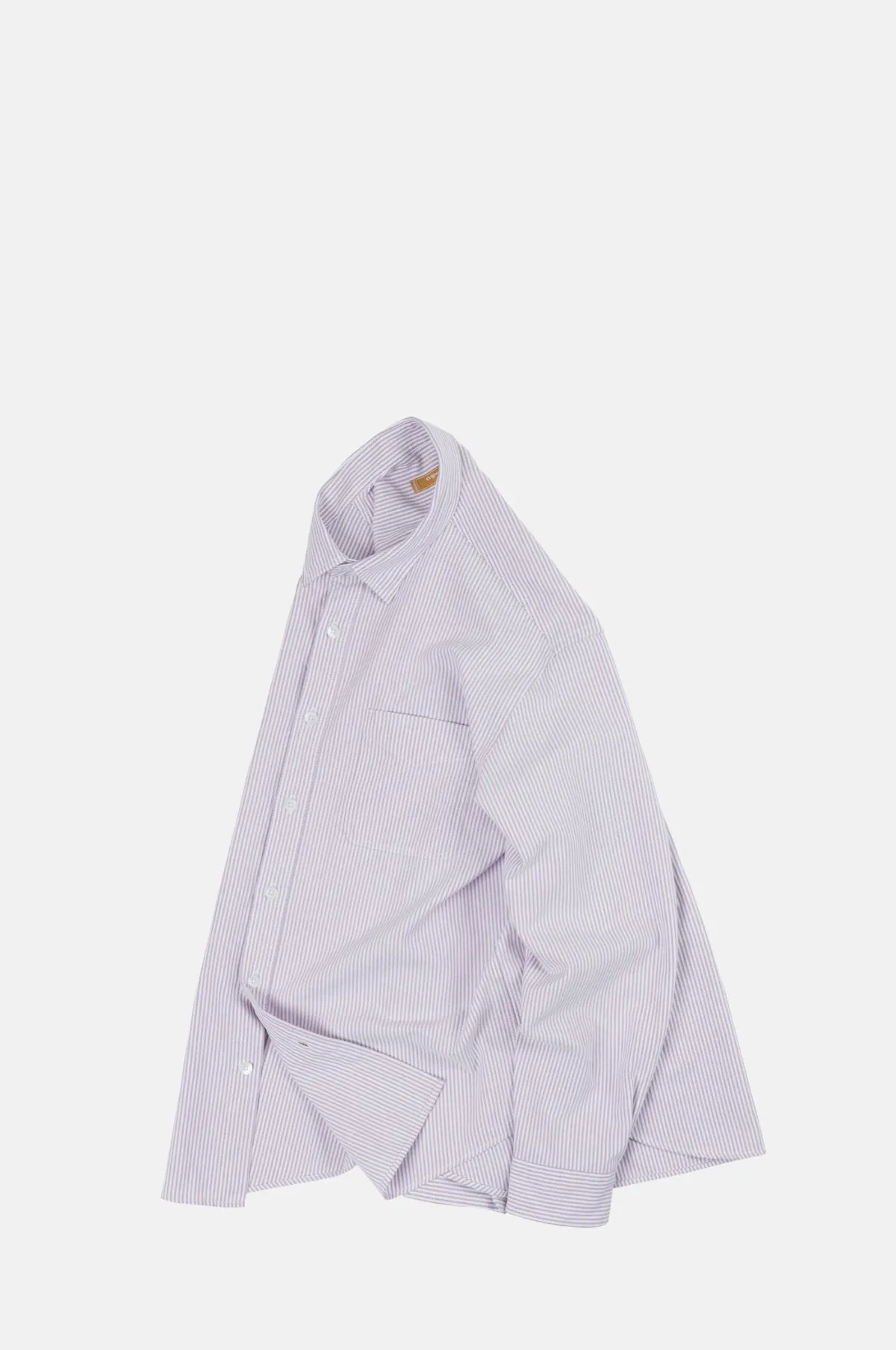 OG Stripe Oversized Shirt Purple