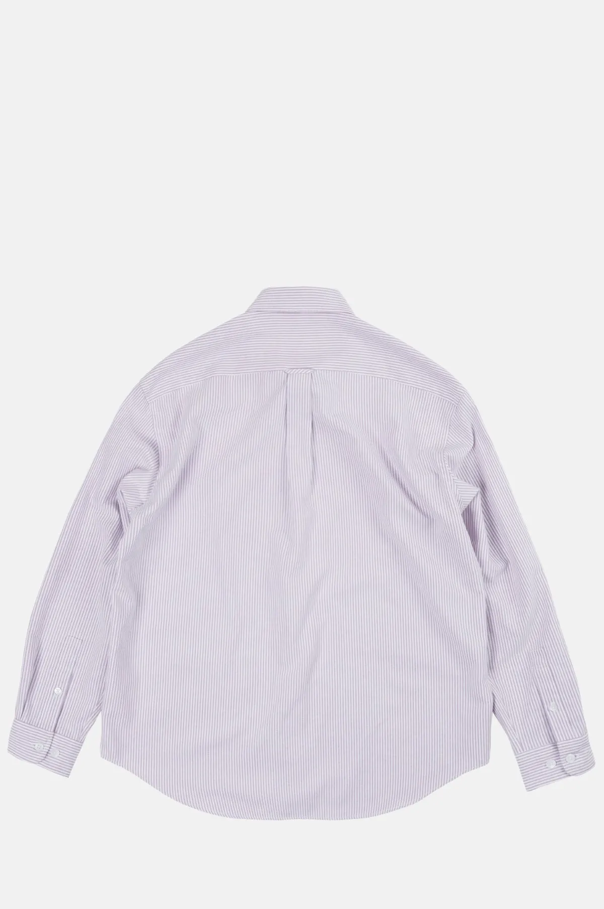 OG Stripe Oversized Shirt Purple