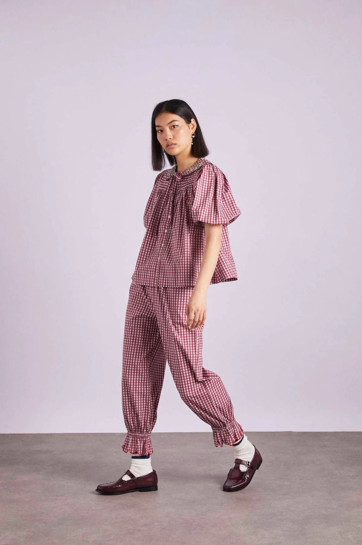 Pansy Pantaloons Cherry Gingham