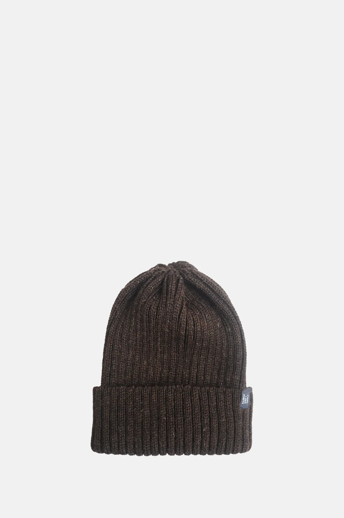 Pilgrim Wool Rib Beanie Chestnut