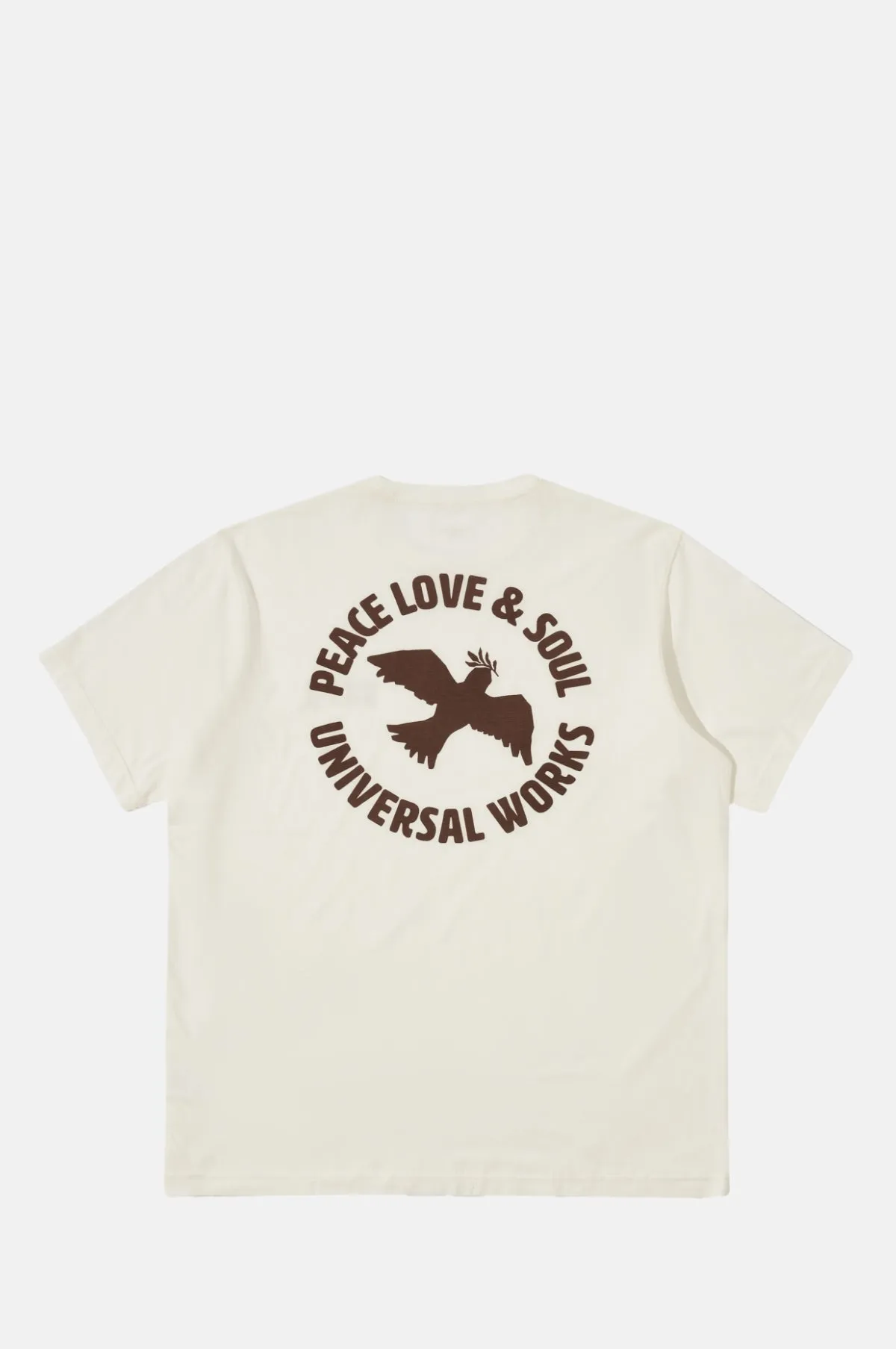 PLS Print Tee Ecru