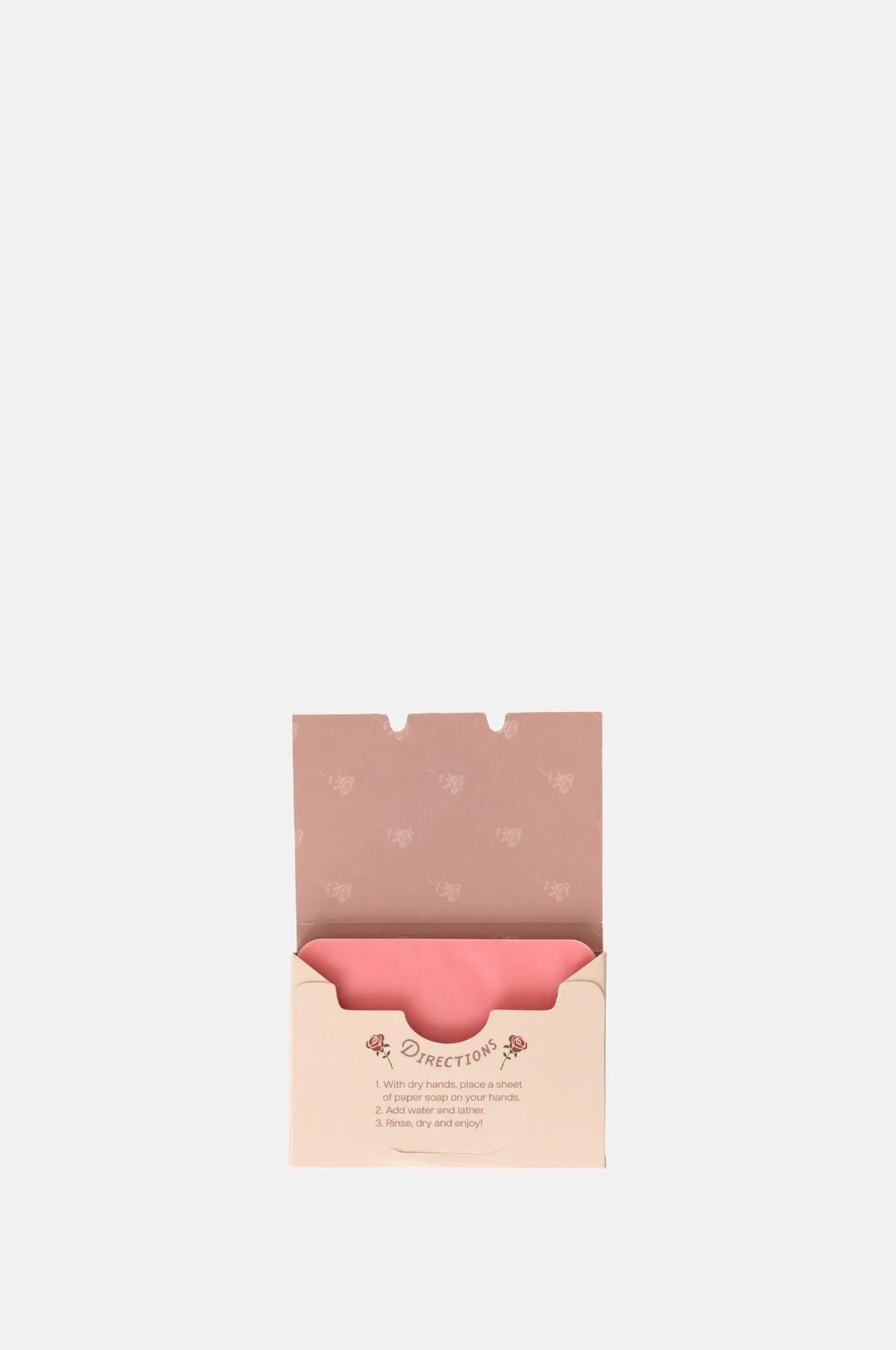 Rose Scent Paper Soap