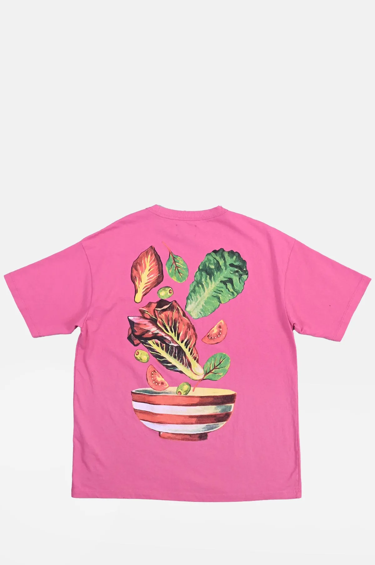 Salad Boyfriend Tee Pink