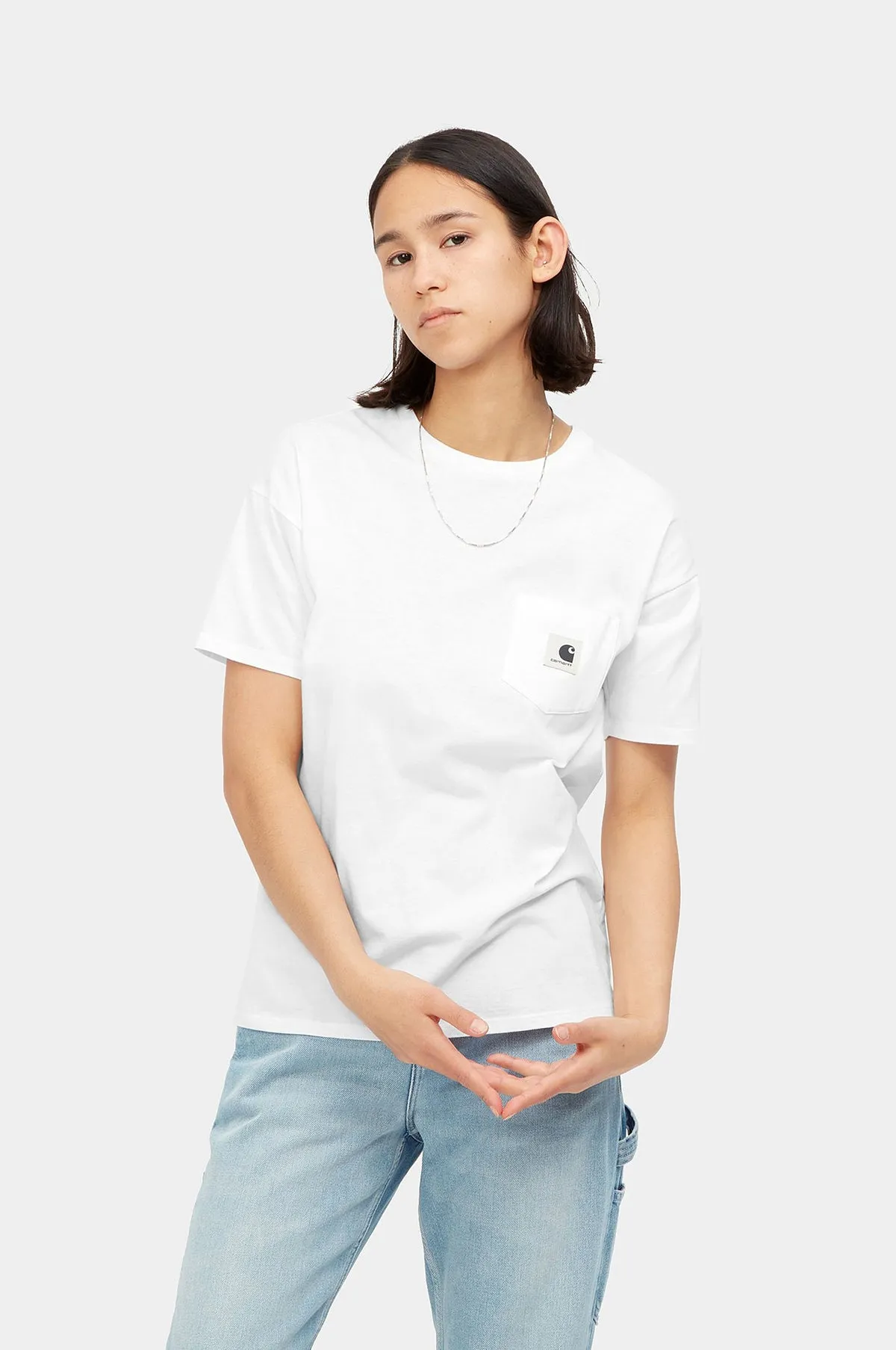 S/S Pocket T-Shirt White