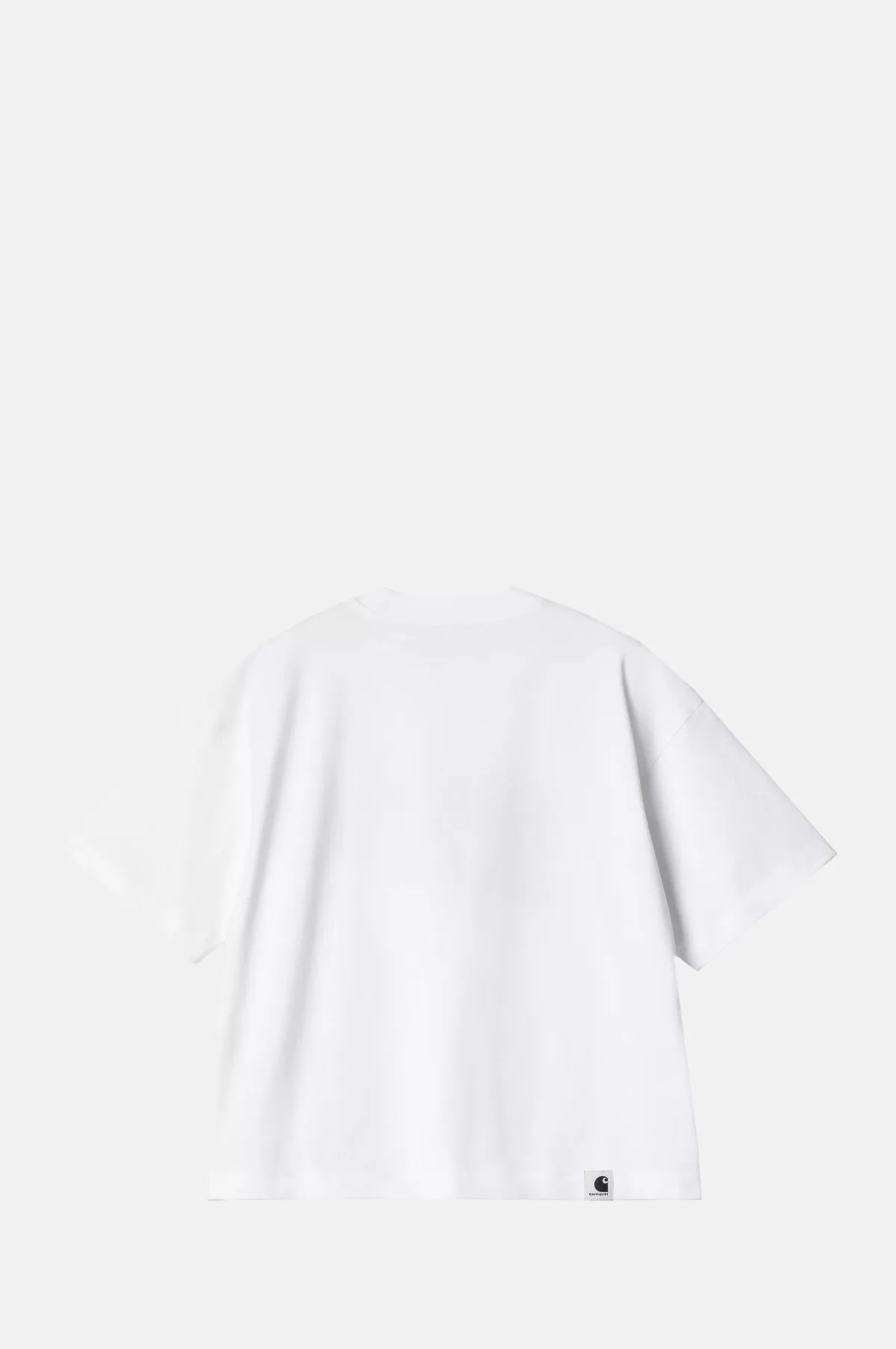 S/S WIP T-Shirt White/Dusky Blue