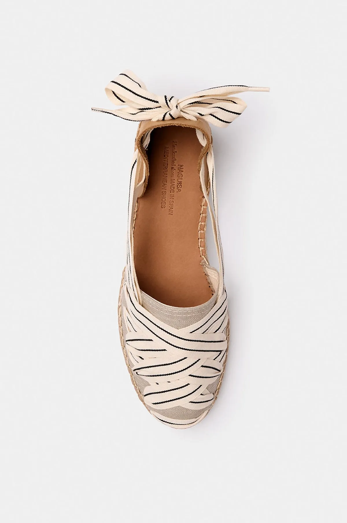 Sukha Espadrilles Linen Stripes