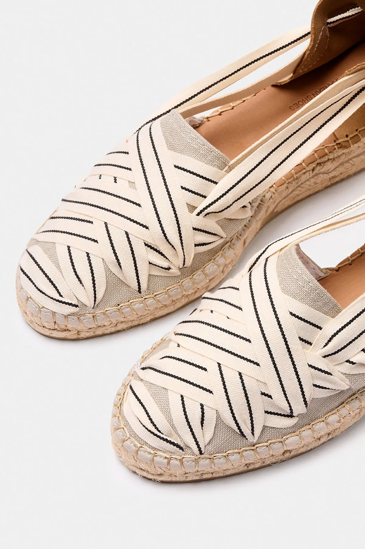 Sukha Espadrilles Linen Stripes