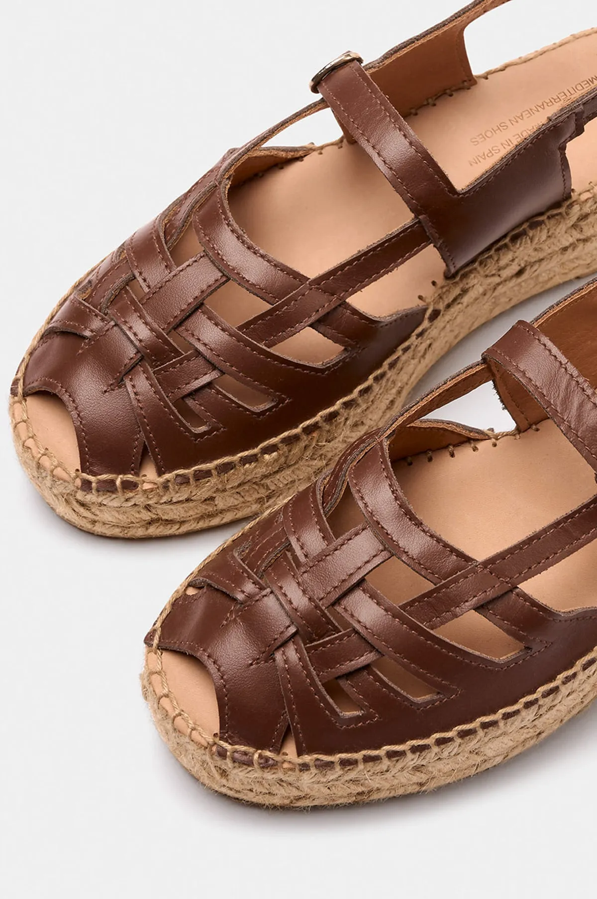 Thalis Marrone Espadrilles