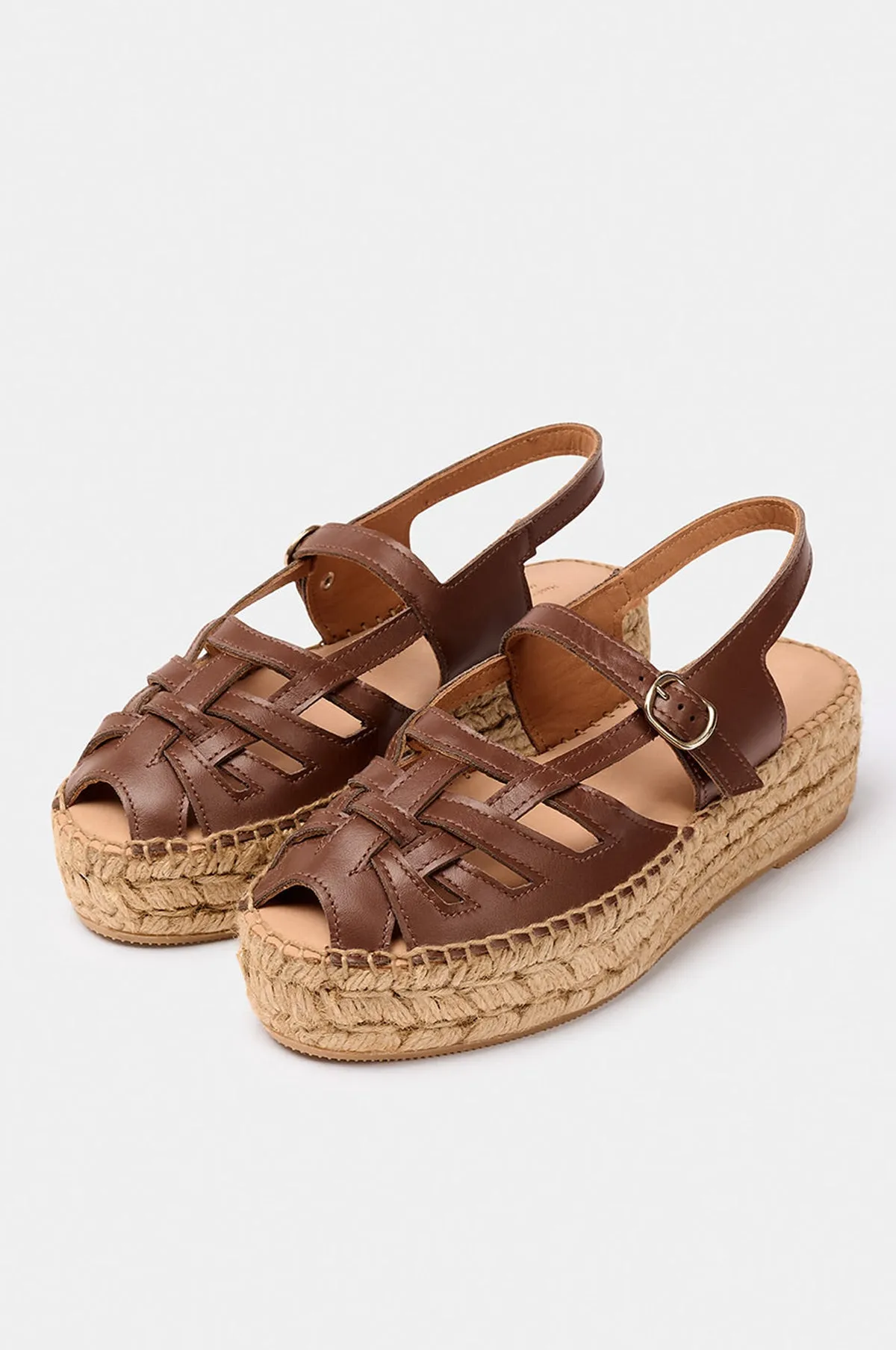 Thalis Marrone Espadrilles