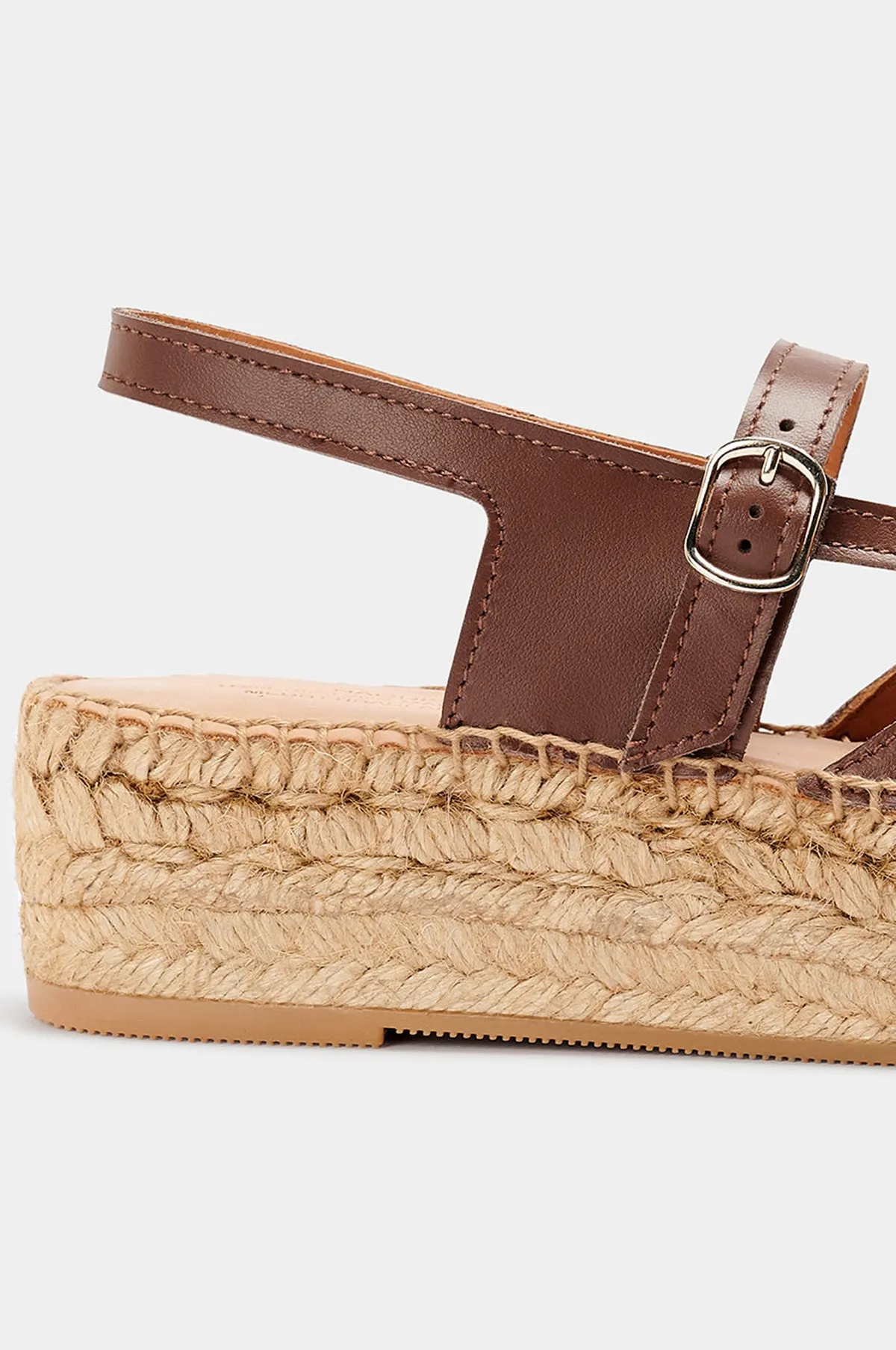 Thalis Marrone Espadrilles