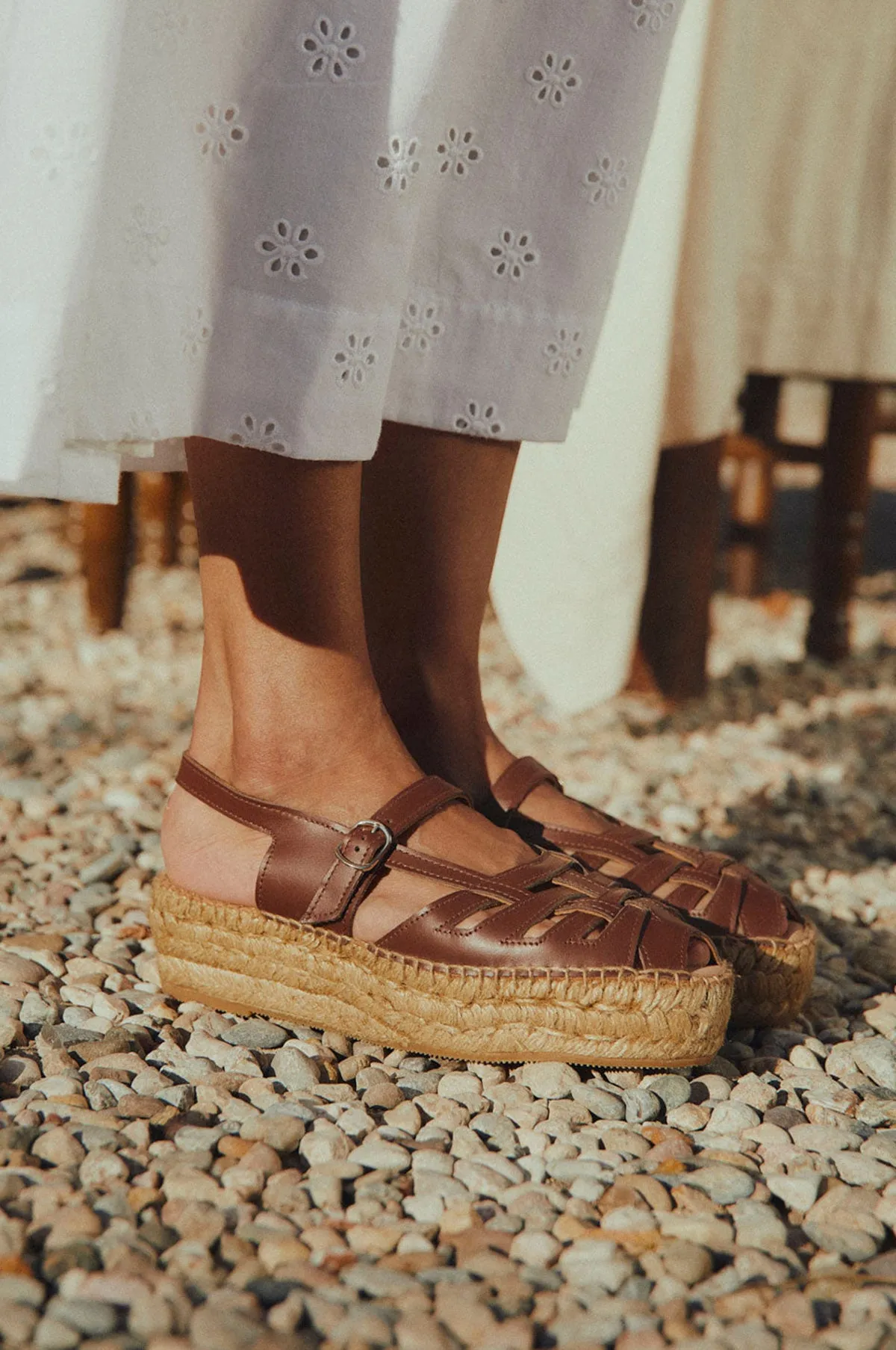 Thalis Marrone Espadrilles