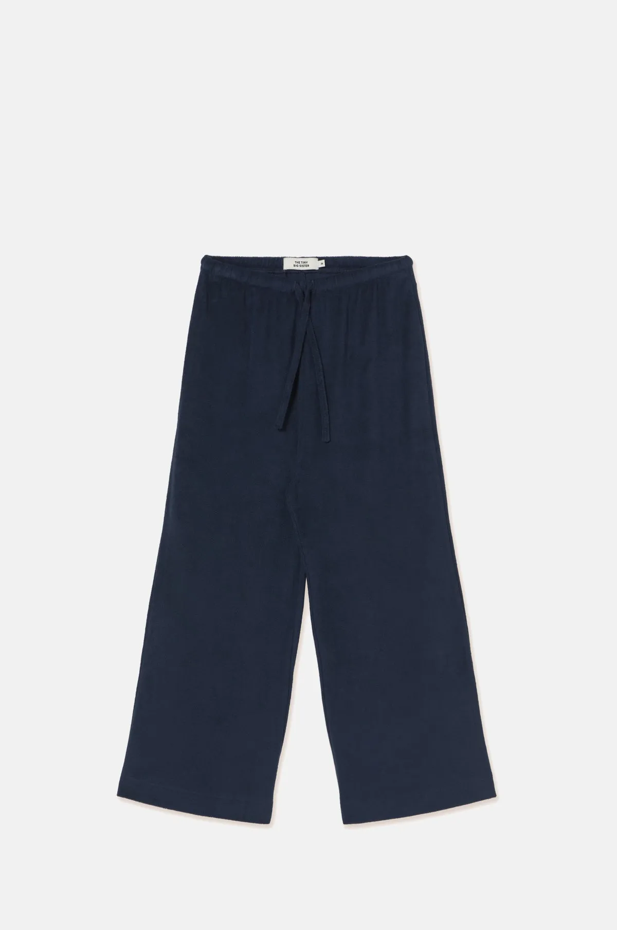 Towel Elasticated Trousers Navy
