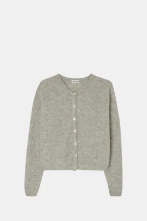 Vitow Cardigan Gris Clair Chine
