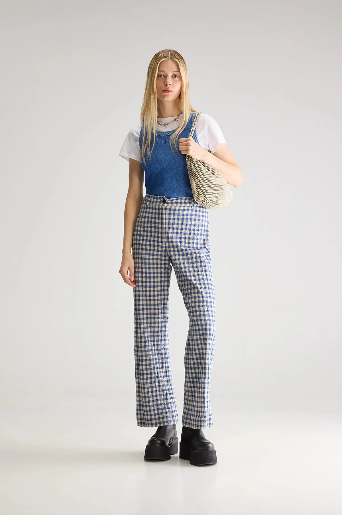Vivia Pant Check B